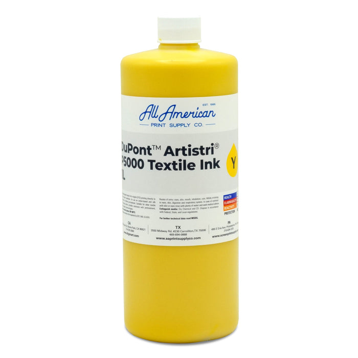 Dupont Artistri P5000 DTG Textile Ink 1L Yellow