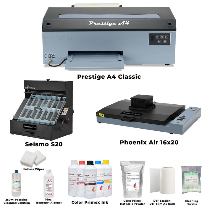 Prestige A4 Shaker and Oven Bundle - Startup Direct to Film