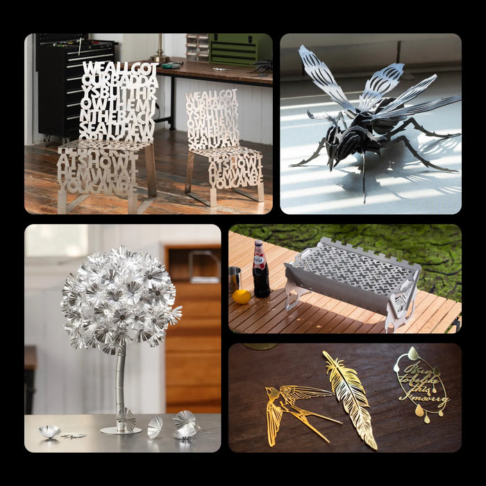 xTool MetalFab designs demonstration