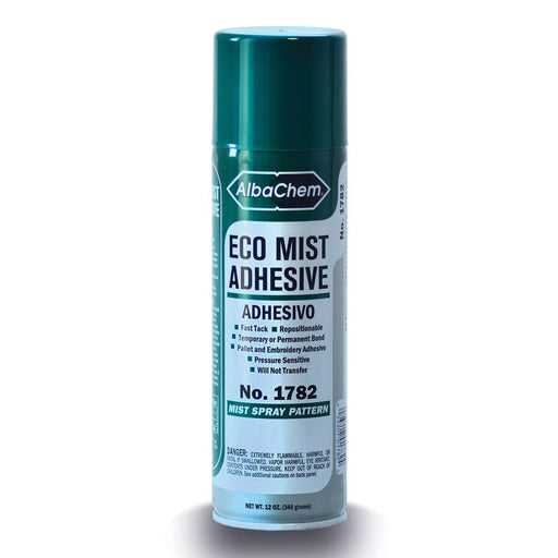 AlbaChem 1782 Eco-Mist Adhesive 12oz Aerosol Can front view