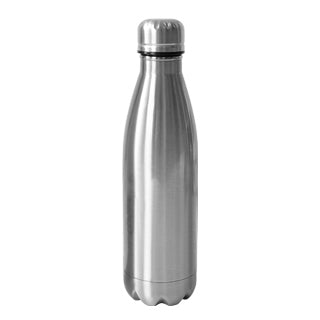 17OZ Stainless Steel Coke Shaped Bottle Silver