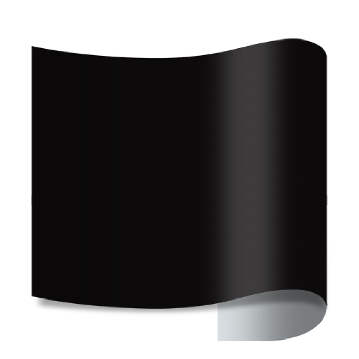Prisma PU Stretch Heat Transfer Vinyl Black - 20" Width 10 Yard