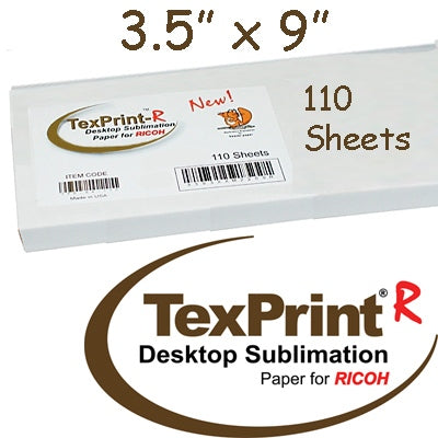 TexPrint R Sublimation Transfer Paper, 120GSM, 110 Sheets