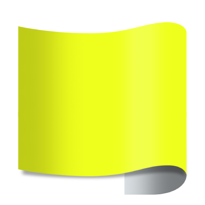 Prisma PU Stretch Heat Transfer Vinyl Neon Yellow- 20" Width 25 Yard