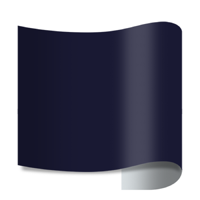 Prisma PU Stretch Heat Transfer Vinyl Navy - 20" Width 1 Yard