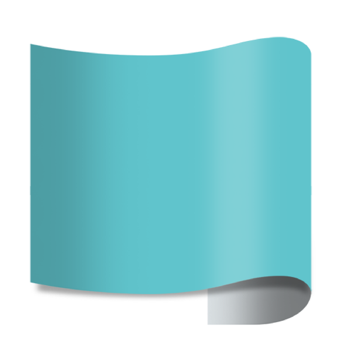 Prisma PU Stretch Heat Transfer Vinyl Aquamarine - 20" Width 1 Yard