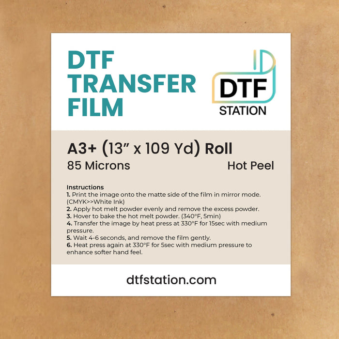 DTF Station Warm Peel DTF Film Rolls