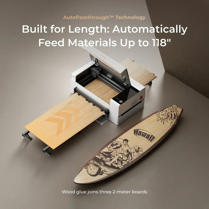 Built for Length: Automatically Feed Materials Up to 118"