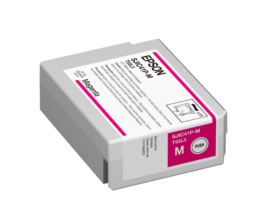 Epson SJIC41P Ink Cartridges for ColorWorks C4000