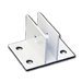 Aluminum Bracket Powder Coated White C-Style