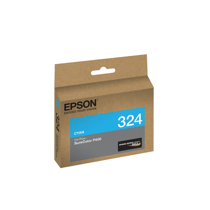 EPSON T324 UltraChromeHG2 Ink Cartridges For Epson P400-Cyan