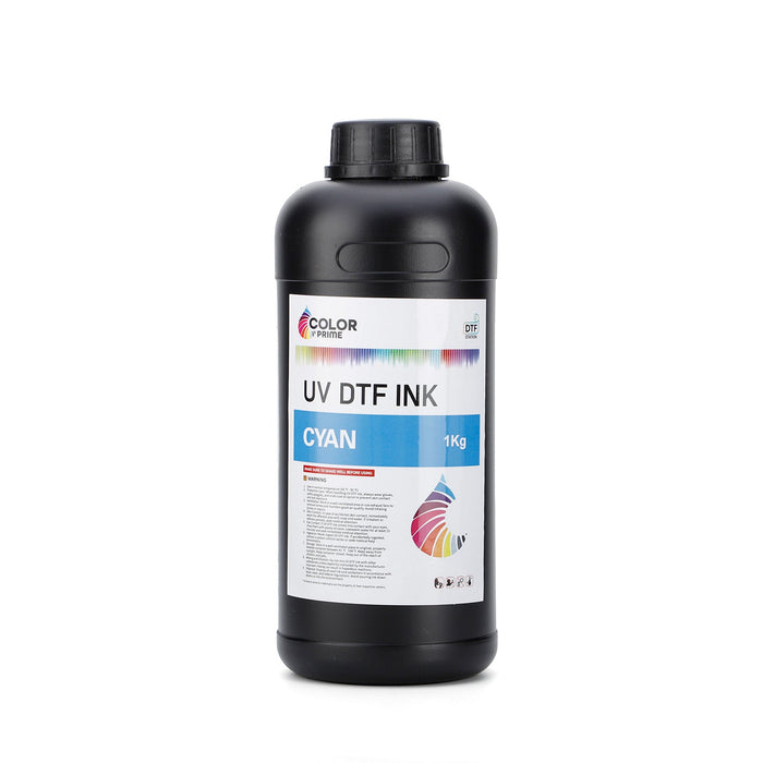 Color Prime UV DTF Ink - 1kg best direct to film ink Cyan