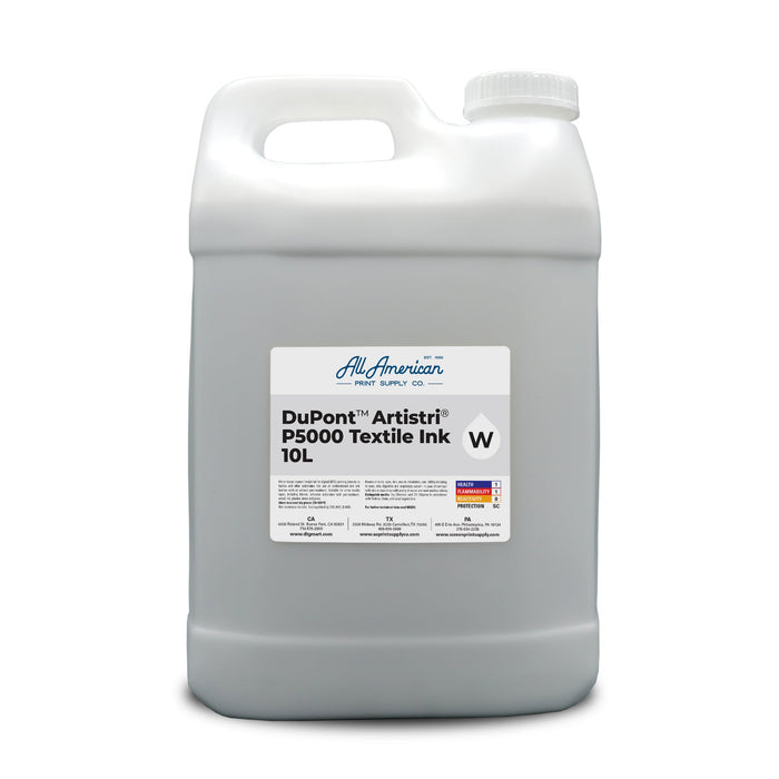 DuPont Artistri P5000 DTG Textile Ink 10 Liter White