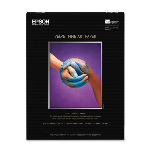 Epson Velvet Fine Art Paper