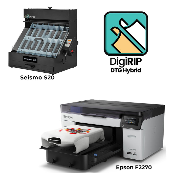 Epson SureColor F2270 Hybrid DTF and DTG Bundles