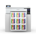 Epson SureColor F570 24" Dye Sublimation Printer with Dye Sublimation Paper Front View,