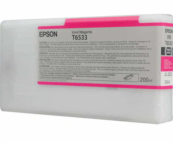 Vivid Magenta T653 UltraChrome HDR Ink Cartridge