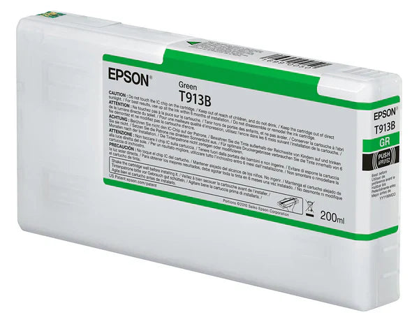 Green Epson T913 UltraChrome HD Ink Cartridge