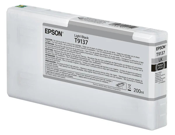 Light Black Epson T913 UltraChrome HD Ink Cartridge