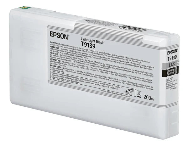 Light Light Black Epson T913 UltraChrome HD Ink Cartridge