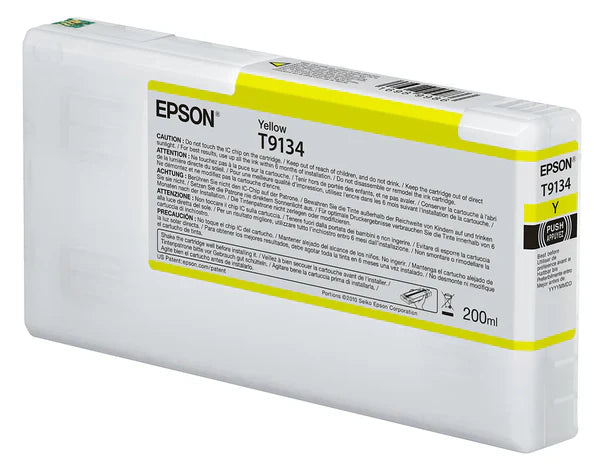 Yellow Epson T913 UltraChrome HD Ink Cartridge