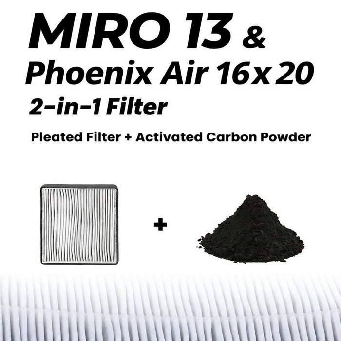 DTF Station Replacement Filter for Phoenix Air 16x20 and Miro 13 (NOT Miro 13 Max)