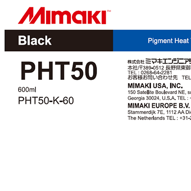 Mimaki Heat Transfer Pigment Ink for TxF150-75, TxF300-75 and TxF300-1600 Black Ink