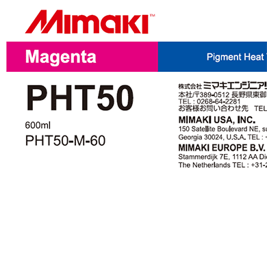Mimaki Heat Transfer Pigment Ink for TxF150-75, TxF300-75 and TxF300-1600 Magenta Ink
