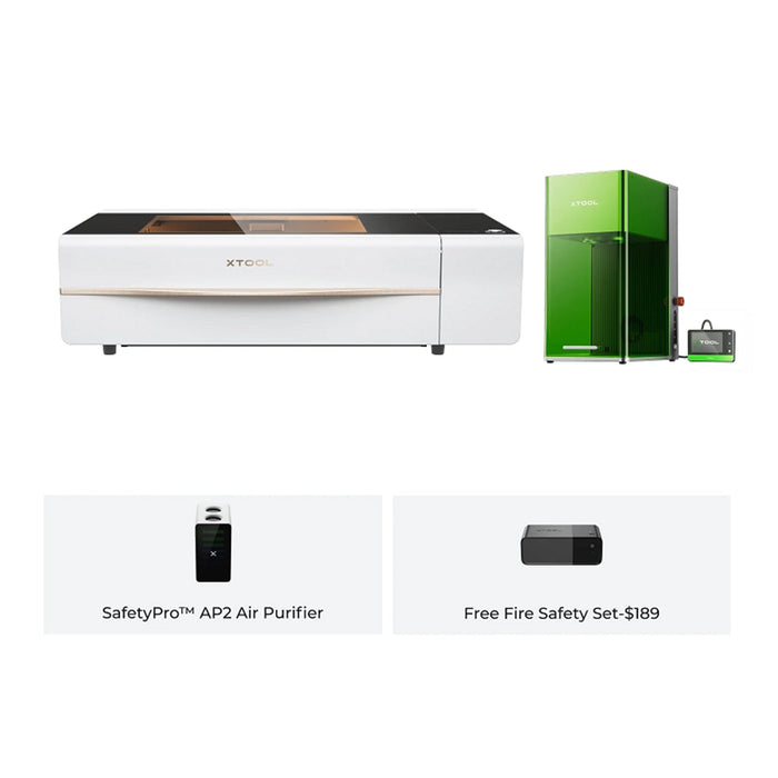 xTool P2S Laser Cutter Bundles