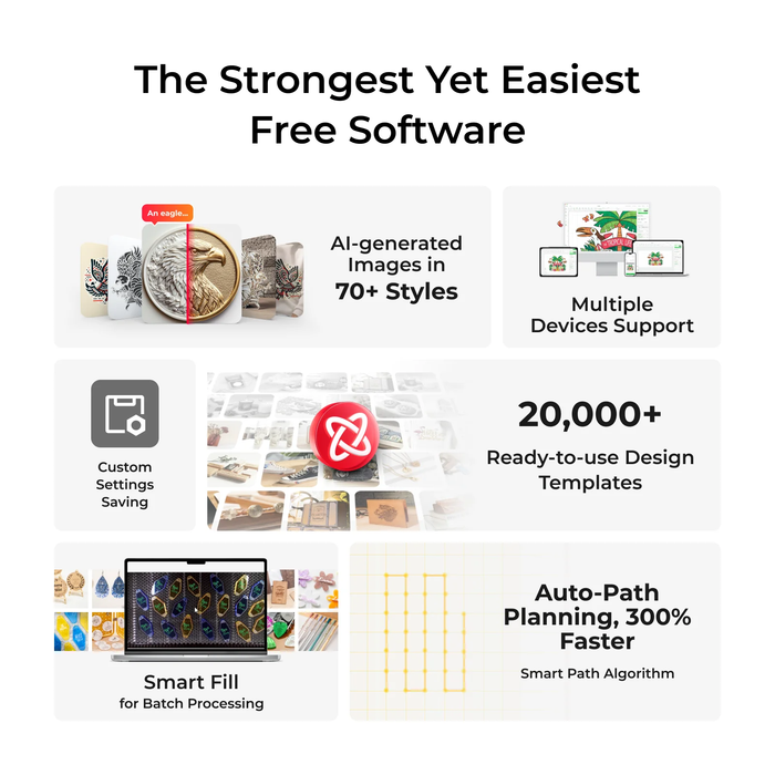 xTool P2S Laser Cutter