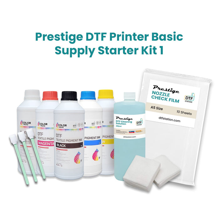 DTF Station Prestige DTF Printer Basic Supply Starter Kit 1