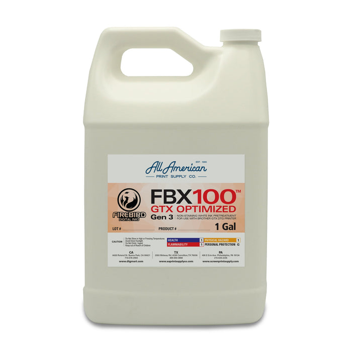 Firebird FBX-100 Gen 3 Brother GTX Optimized DTG Pretreatment 1Gal