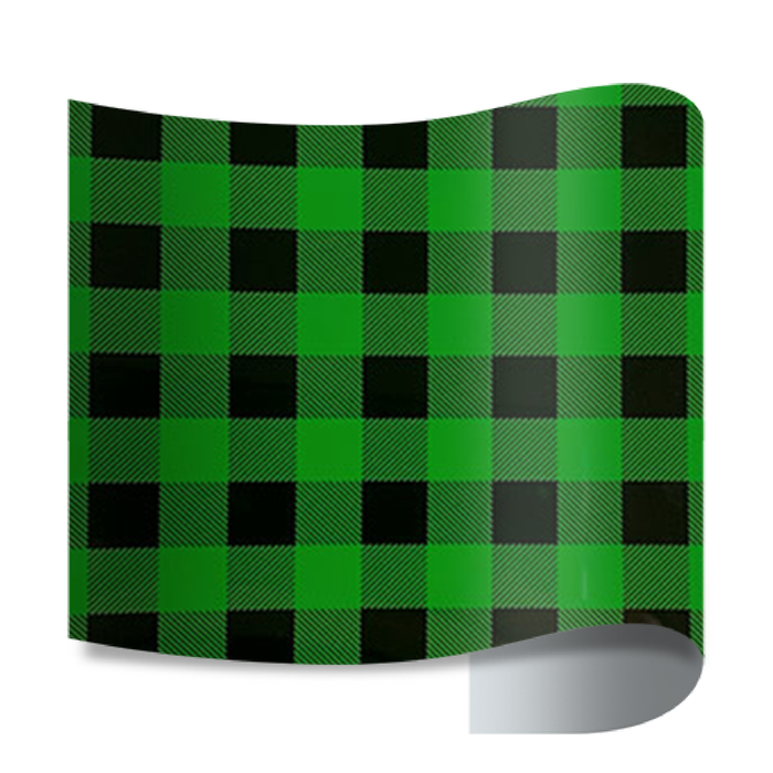    PrismaPatternPUHeatTransferVinylSPPU03BuffaloGreen