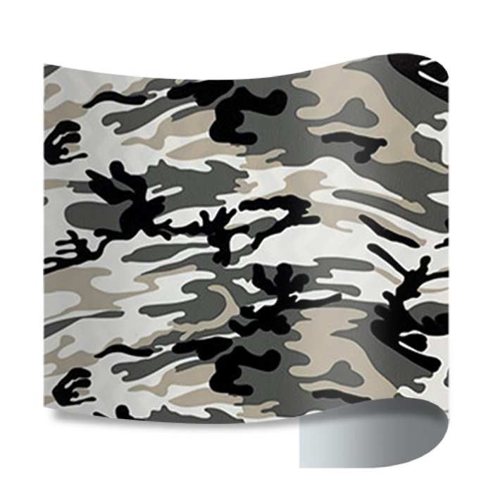 PrismaPatternPUHeatTransferVinylSPPU07CamoGrey