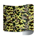 PrismaPatternPUHeatTransferVinylSPPU09CamoYellow