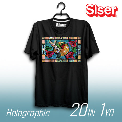 Siser Holographic Heat Transfer Vinyl - 20" Width 1 Yard