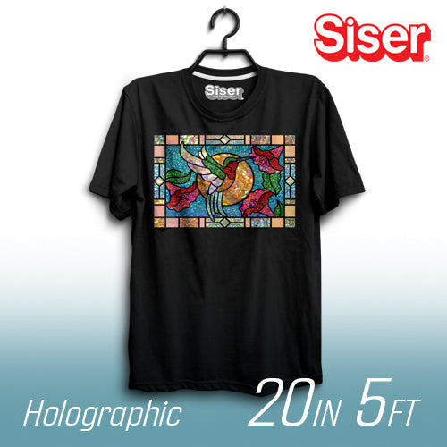 Siser Holographic Heat Transfer Vinyl - 20" Width 5 FT