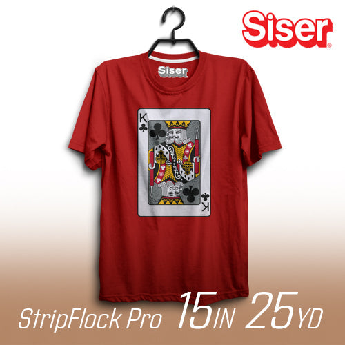 Siser StripFlock Pro Heat Transfer Vinyl - 15" Width 25 Yard