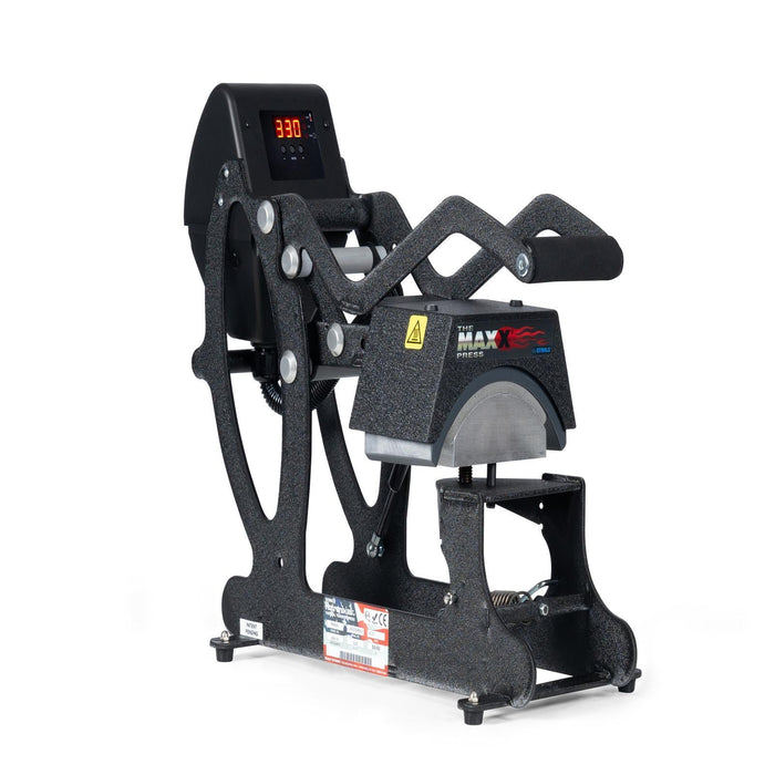 Stahls MAXX Cap Heat Press Left Angle