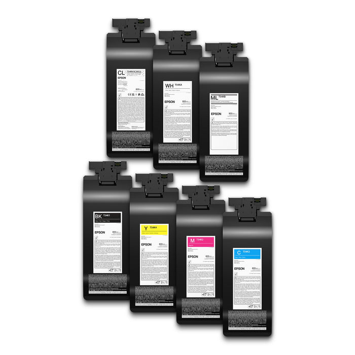 Epson UltraChrome DG2 800mL Ink Packs for Epson SureColor F2270