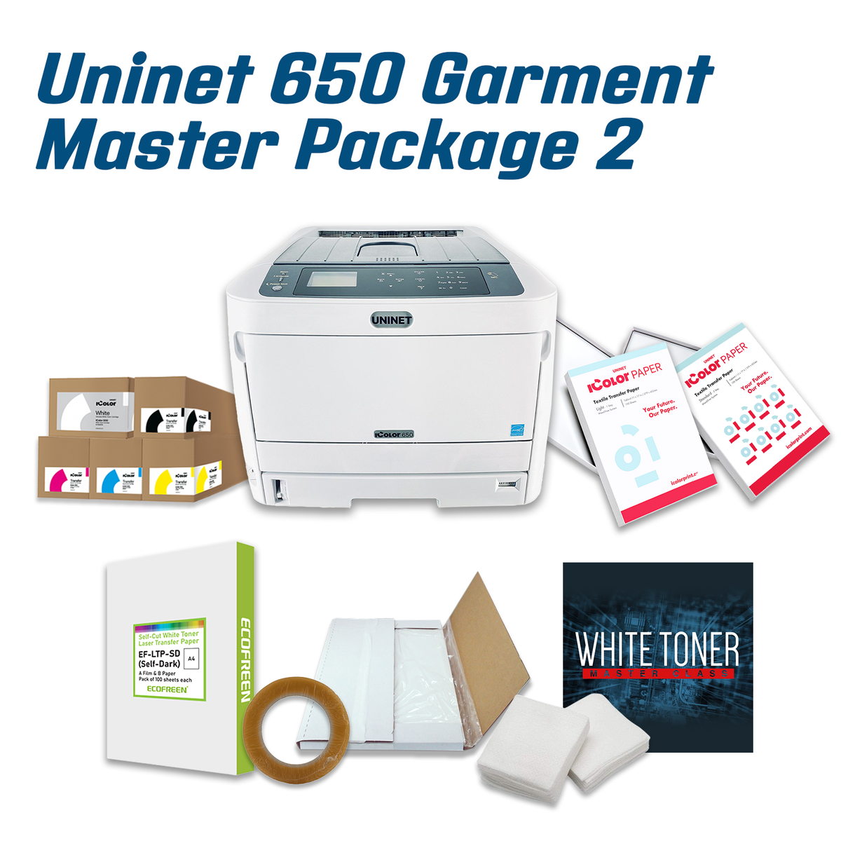 Uninet 650 Garment Master Package 2 | AA Print Supply — DTGmart
