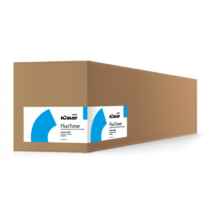 Uninet IColor 560 Fluorescent Toner Cartridge Cyan box