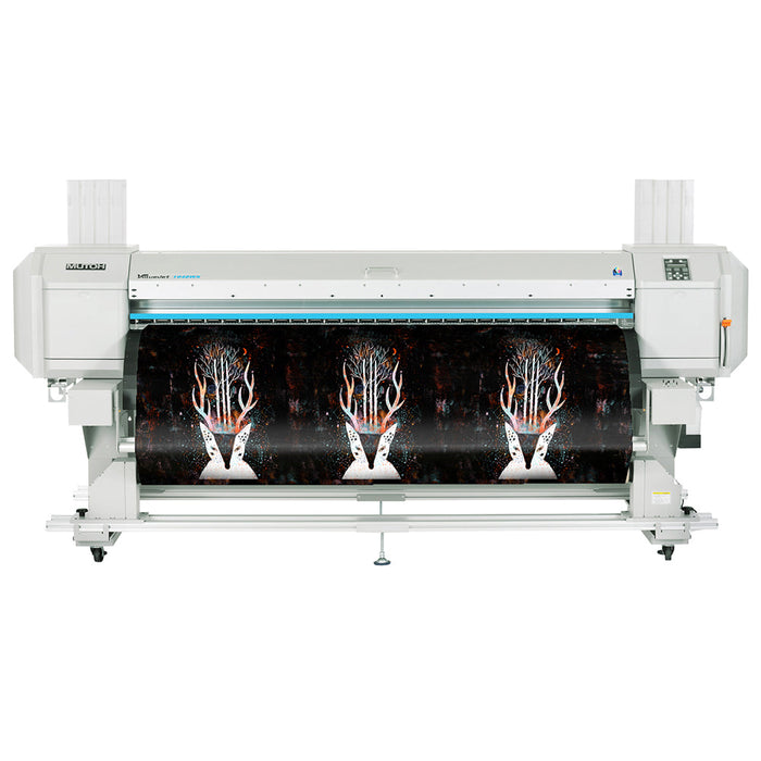 Mutoh ValueJet 1948WX Dye Sublimation Printer 75" with Dye Sublimation Paper Front View