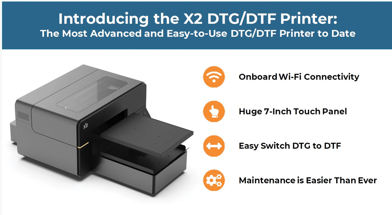 X2 DTG/DTF Printer