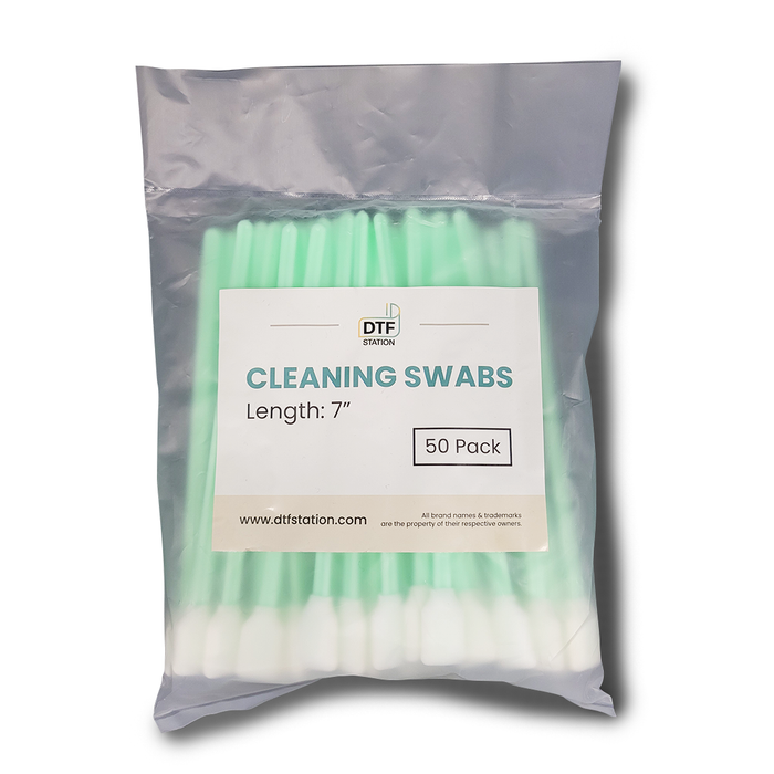 DTF Station 7" Foam Cleaning Swabs - 50 Each