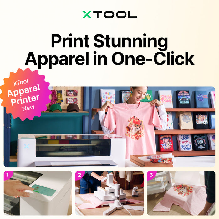 xTool Apparel Printer Plus