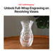 Unlock Full-Wrap Engraving on Revolving Vases with 360 Degree LiDAR Mapping