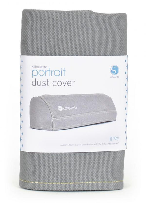 Silhouette Portrait Dust Cover Gray