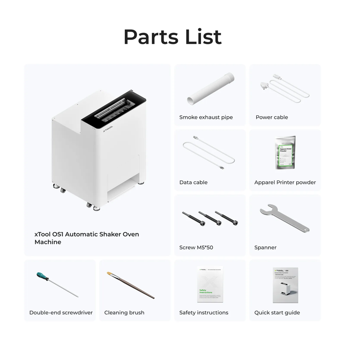 xTool OS1 Automatic Shaker Oven Machine