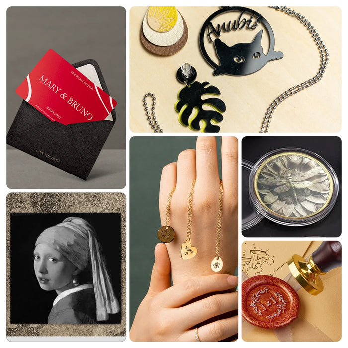 Product demonstration of xTool F1 Ultra Laser Material Kit 